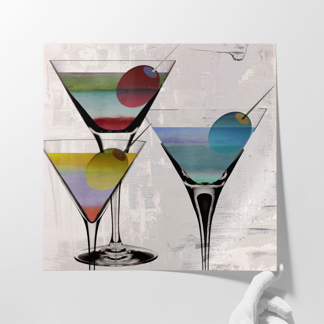Cafe Prism II - Canvas Print Wall Art
