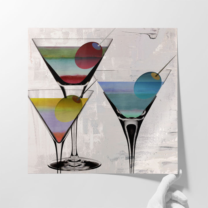 Cafe Prism II - Canvas Print Wall Art