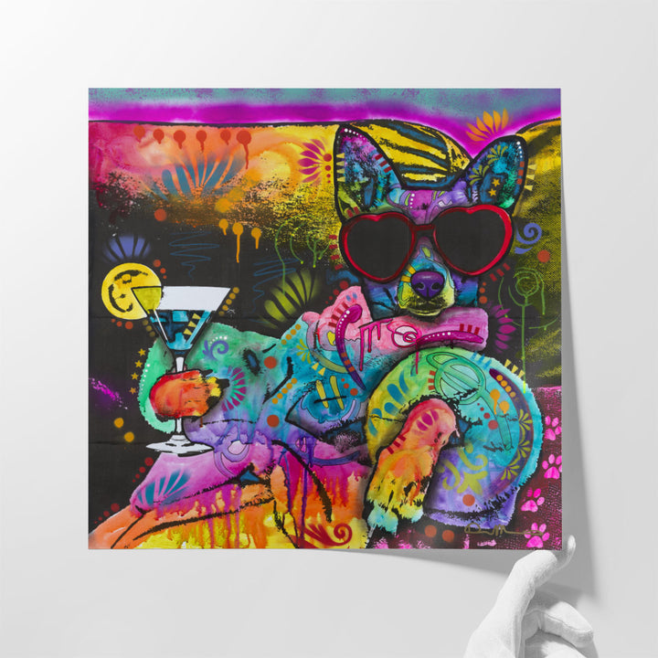 Cool Pup 2 - Canvas Print Wall Art