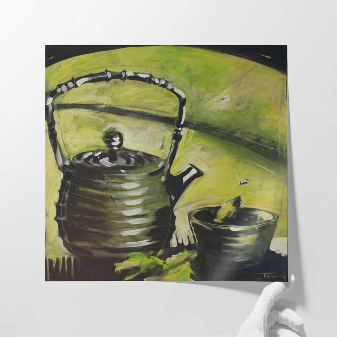 Green Tea - Canvas Print Wall Art