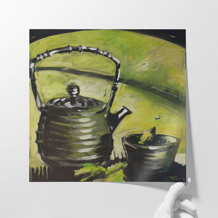 Green Tea - Canvas Print Wall Art