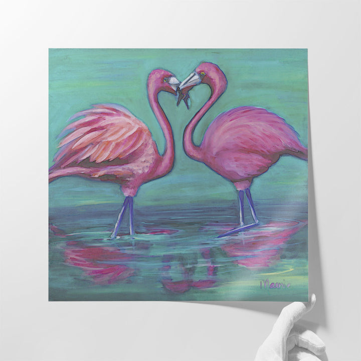 Ruffled Feathers - Canvas Print Wall Art
