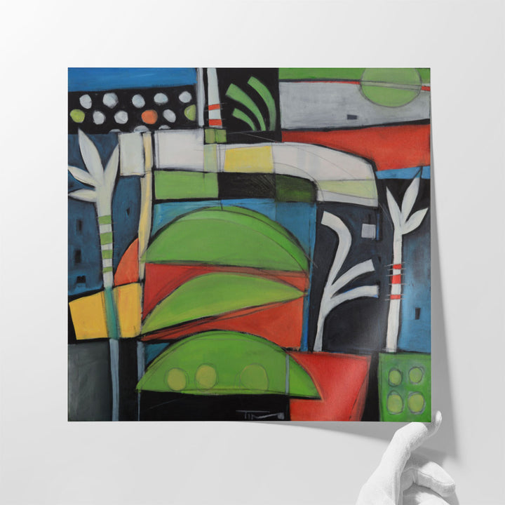 Still Life With Lime Wedges - Canvas Print Wall Art