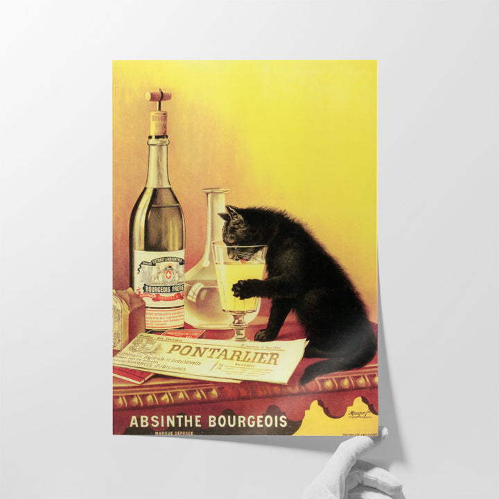 Absinthe Bourgeois - Canvas Print Wall Art