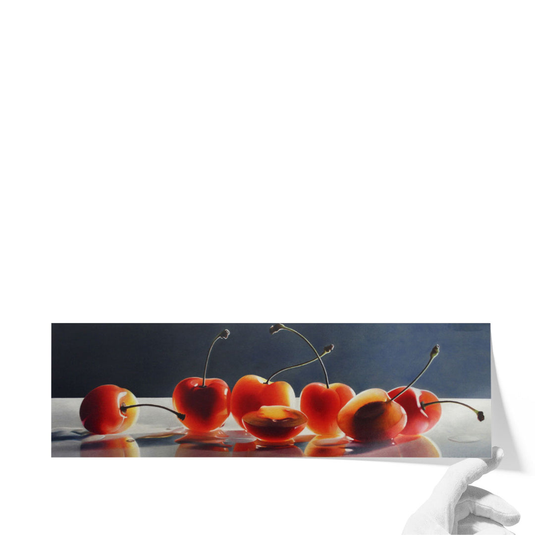 Large Kitchen Wall Art cherry focal display