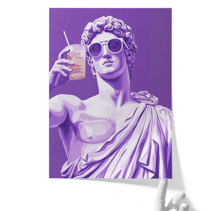 architectural print – modernized classical sculpture