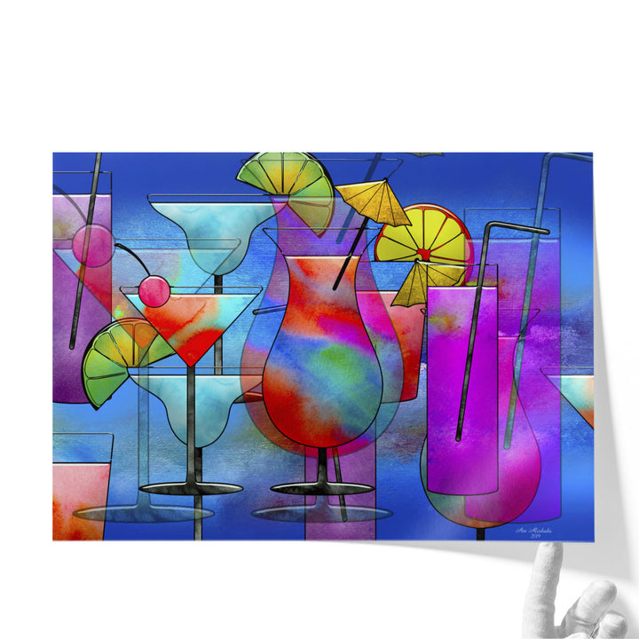 Drink Ata Alishahi - Canvas Print Wall Art