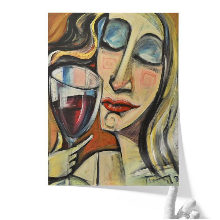 Kitchen Canvas Decor – bold modern art focal point