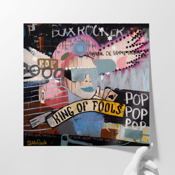 King of Fools - Canvas Print Wall Art