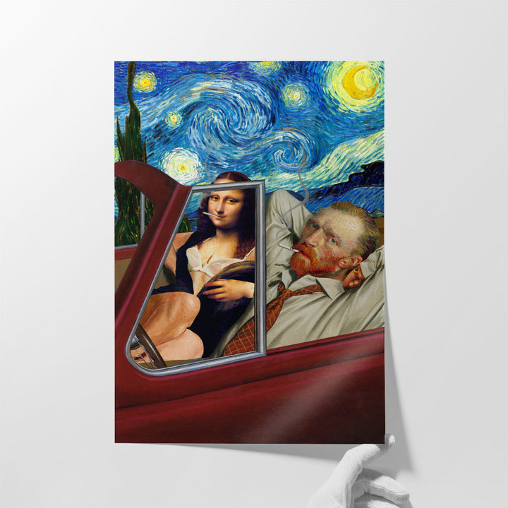 Starry Night - Canvas Print Wall Art