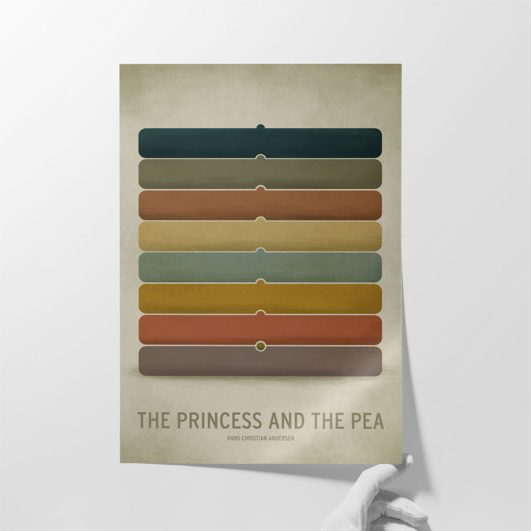 Princess Pea - Canvas Print Wall Art