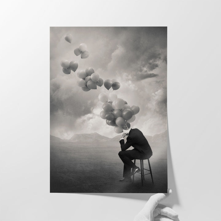 Think - Canvas Print Wall Art
