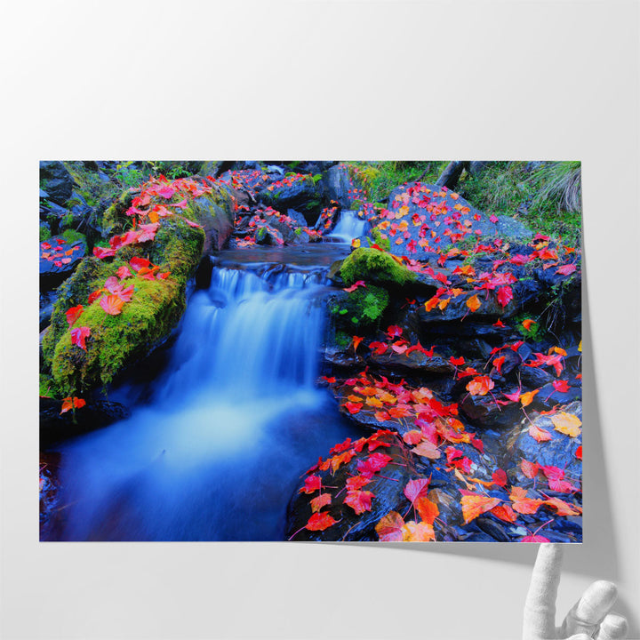 Genko Waterfall at Taroko National Park, Taiwan - Canvas Print Wall Art