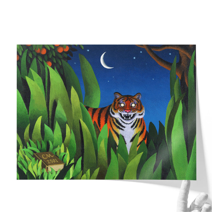 Tiger Tyger - Canvas Print Wall Art