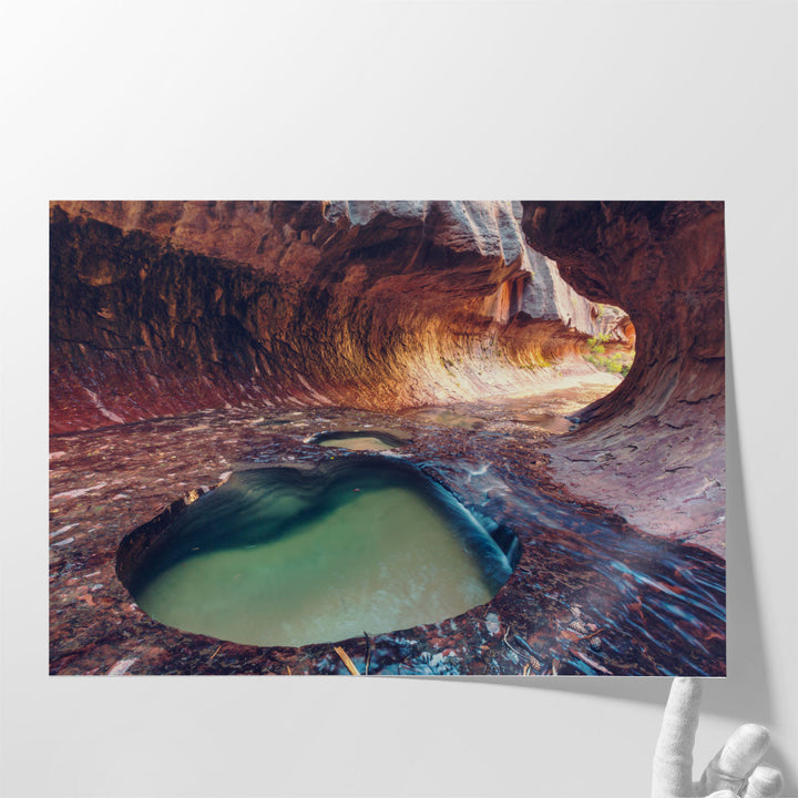 Narrows in Zion National Park, Utah - Canvas Print Wall Art