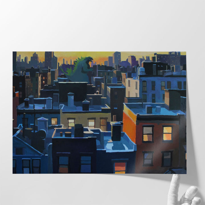The Tourist - Canvas Print Wall Art