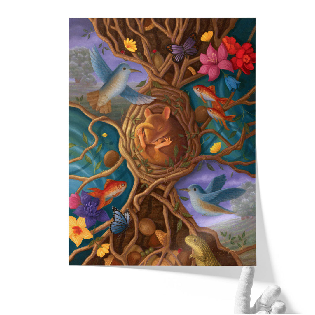 Blissful Solitude - Canvas Print Wall Art