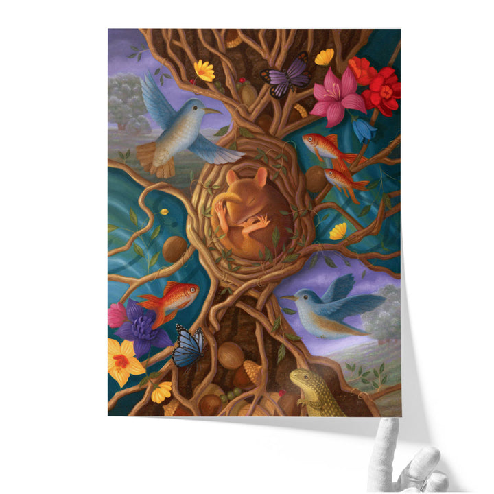 Blissful Solitude - Canvas Print Wall Art