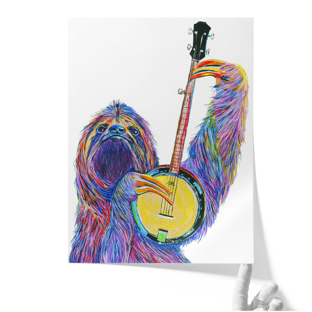 Slow Banjo - Canvas Print Wall Art