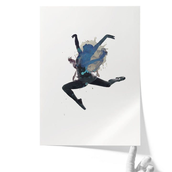 Ballerina Floating - Canvas Print Wall Art