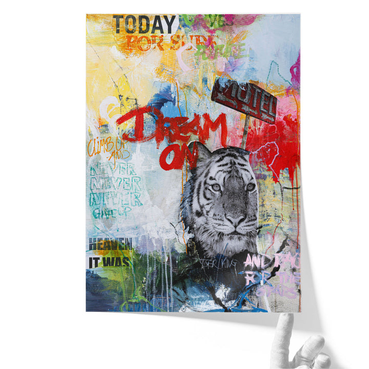 Tiger King - Canvas Print Wall Art