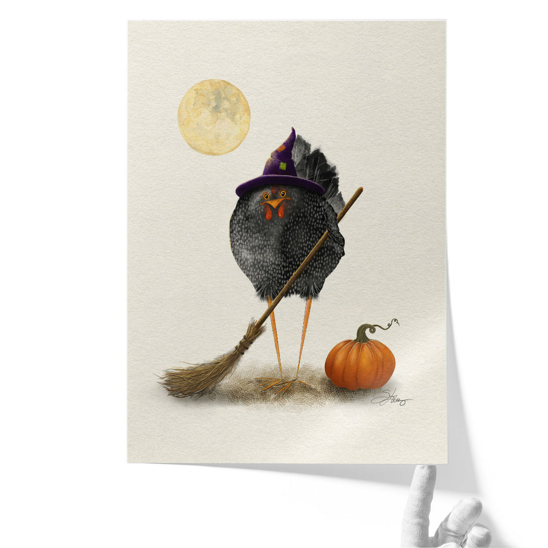 Banshee Hen - Canvas Print Wall Art