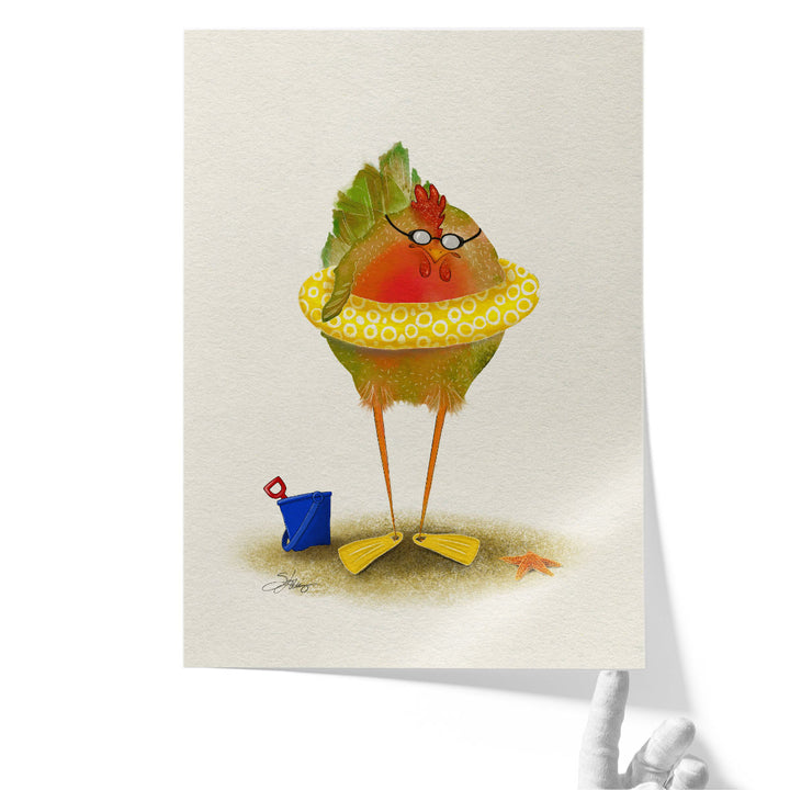 Sally Hen - Canvas Print Wall Art