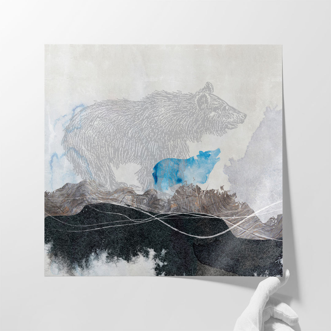 Bear 1 - Canvas Print Wall Art