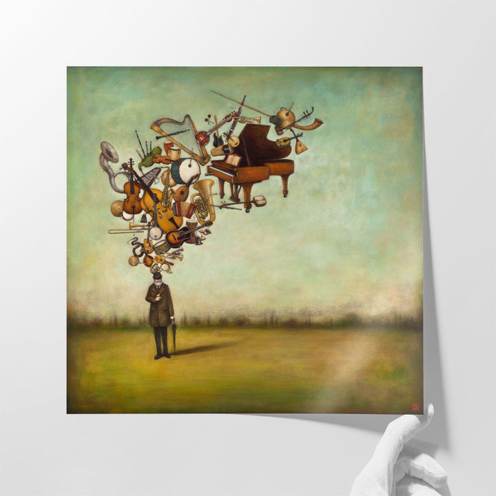 Thanks for the Melodies - Canvas Print Wall Art