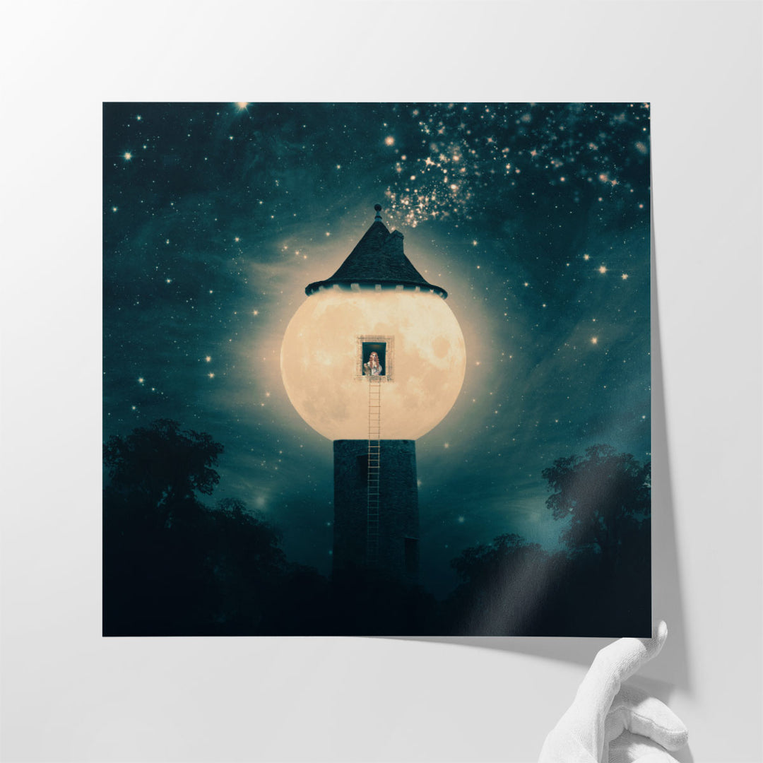 The Moon Tower - Canvas Print Wall Art
