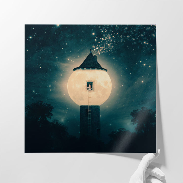 The Moon Tower - Canvas Print Wall Art
