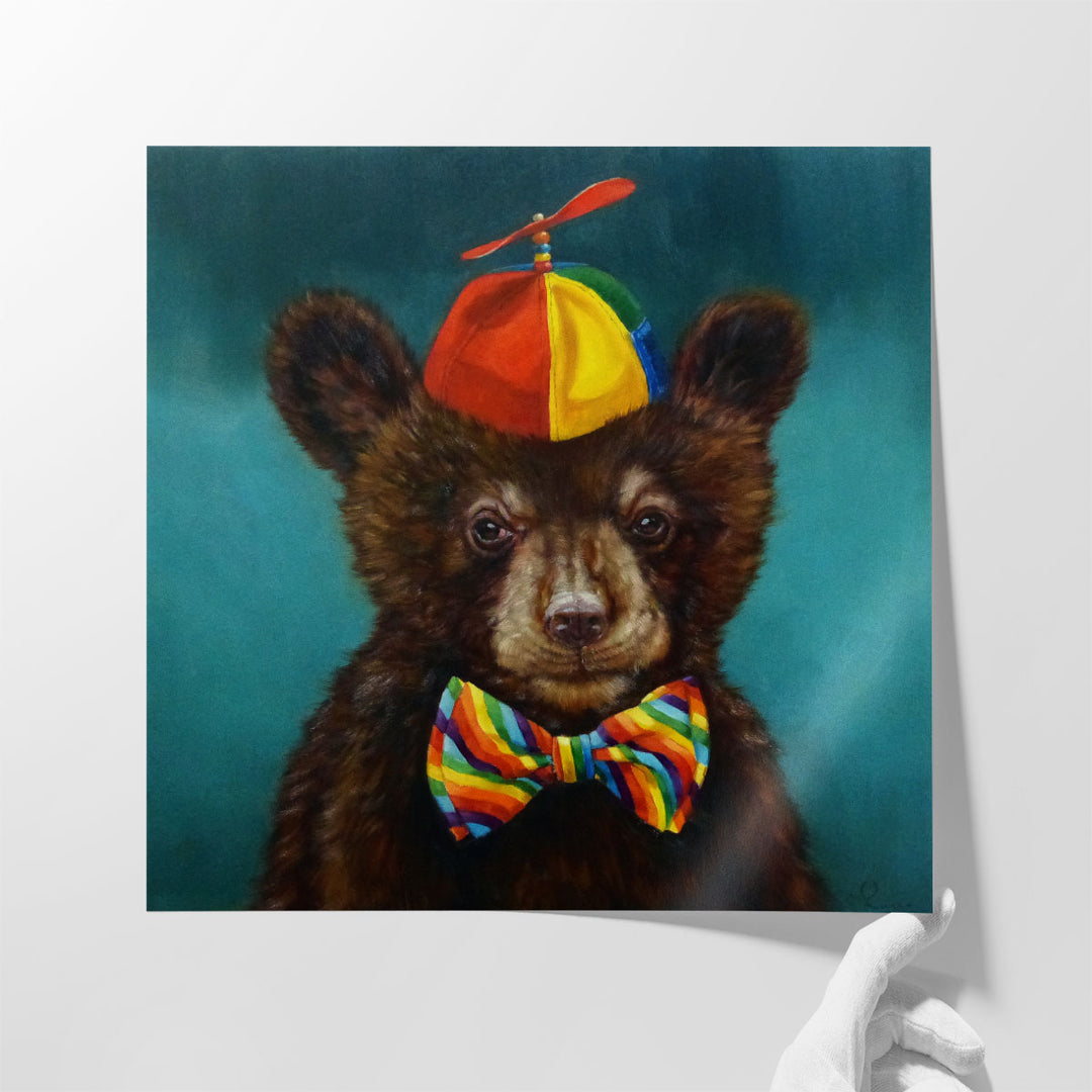 Baby Bear - Canvas Print Wall Art