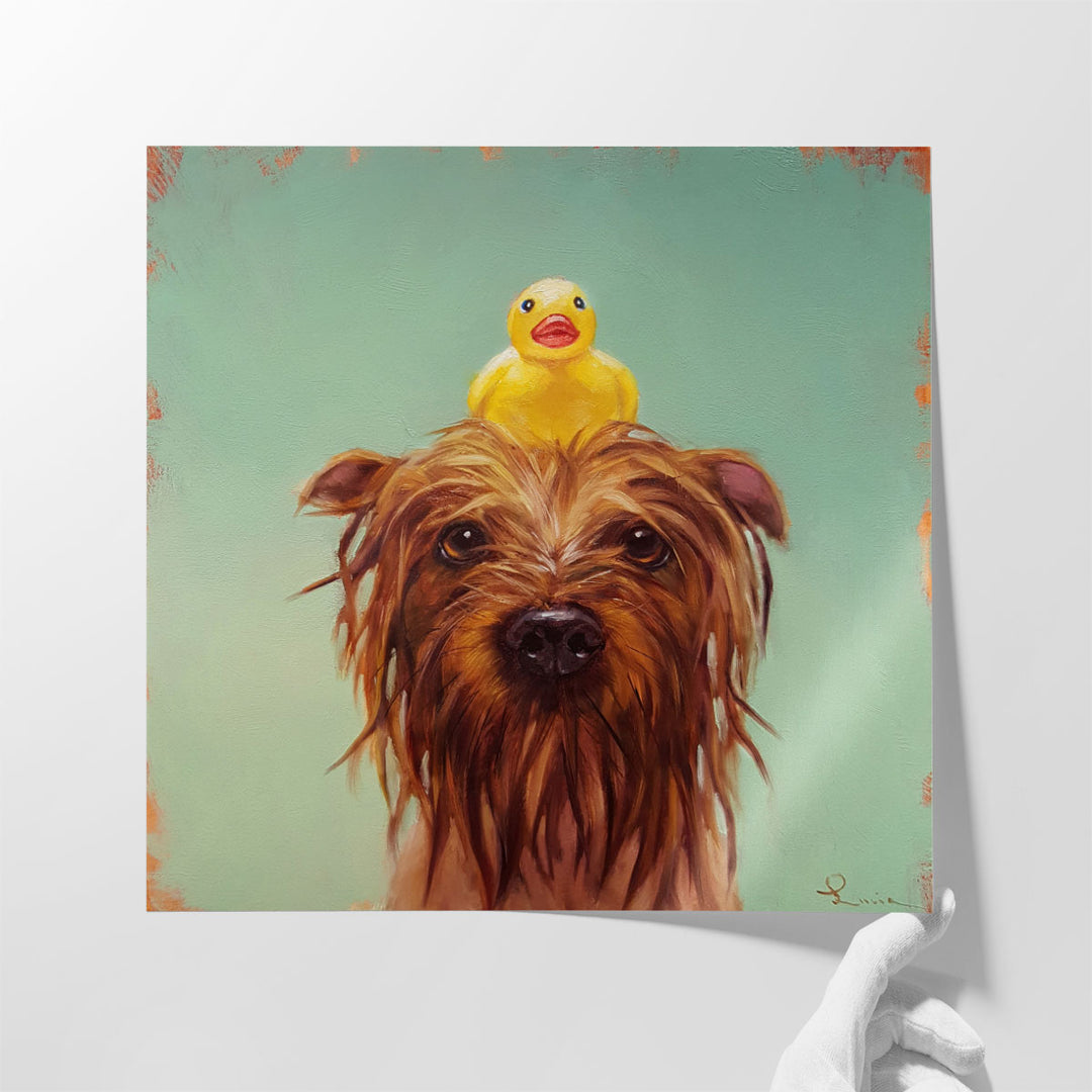 Bath Time - Canvas Print Wall Art