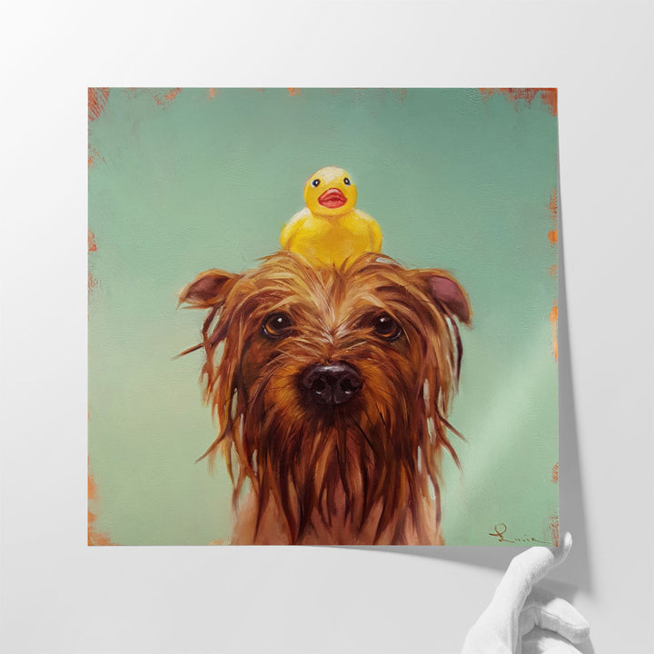 Bath Time - Canvas Print Wall Art