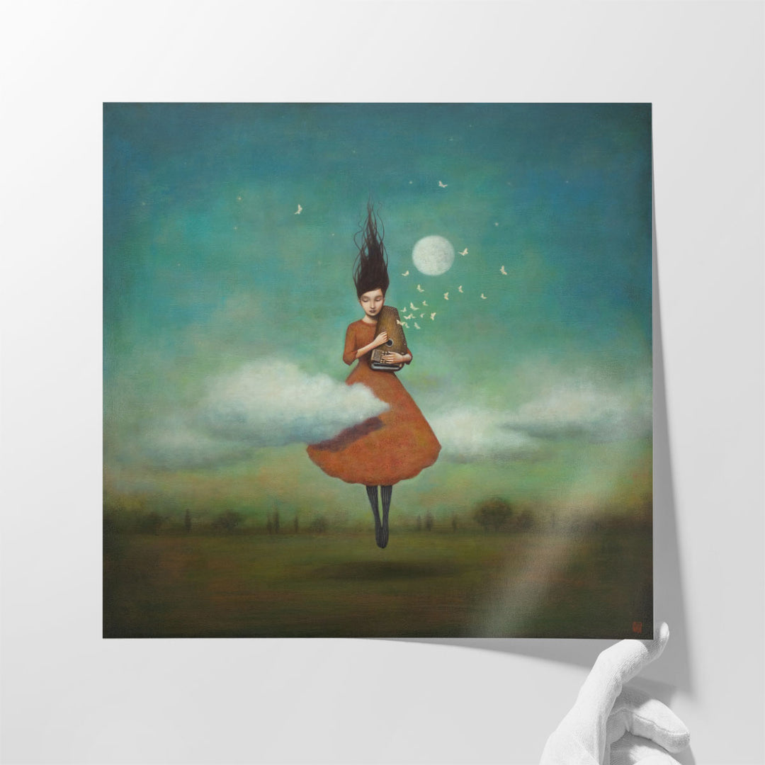 High Notes for Low Clouds - Canvas Print Wall Art