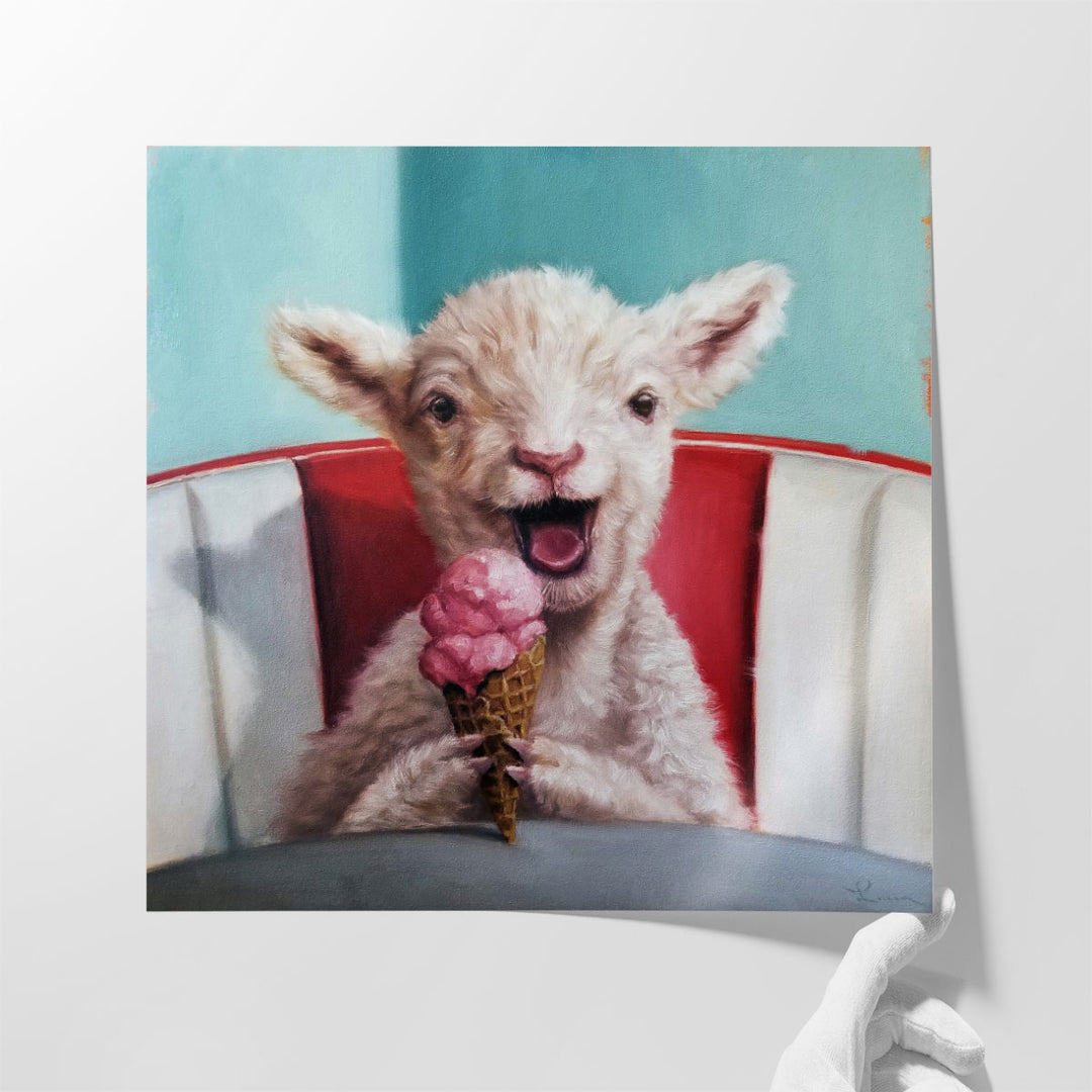 Kiddie Cone - Canvas Print Wall Art