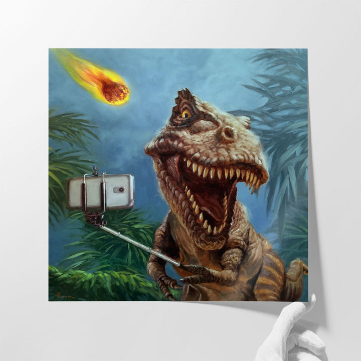Last Selfie - Canvas Print Wall Art