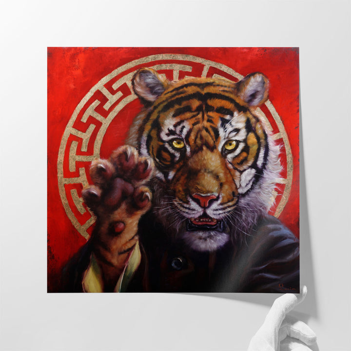 Legend of Tiger Claw - Canvas Print Wall Art