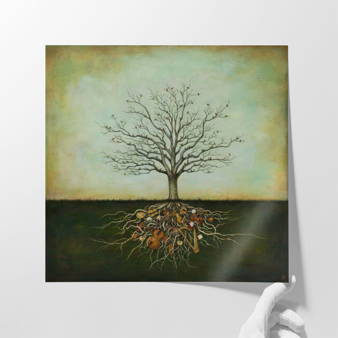Strung Together - Canvas Print Wall Art