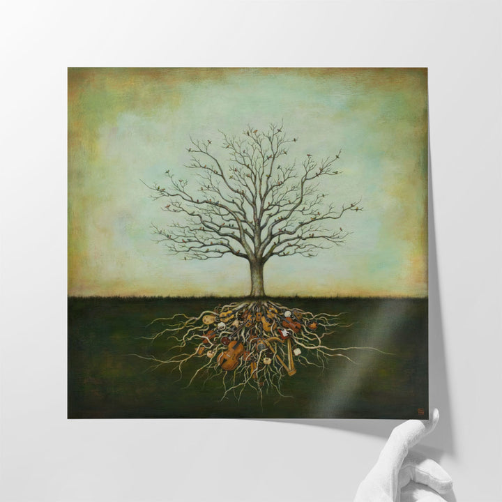 Strung Together - Canvas Print Wall Art