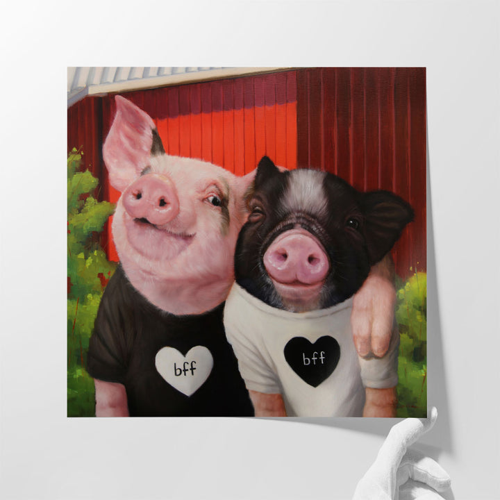 BFF - Canvas Print Wall Art