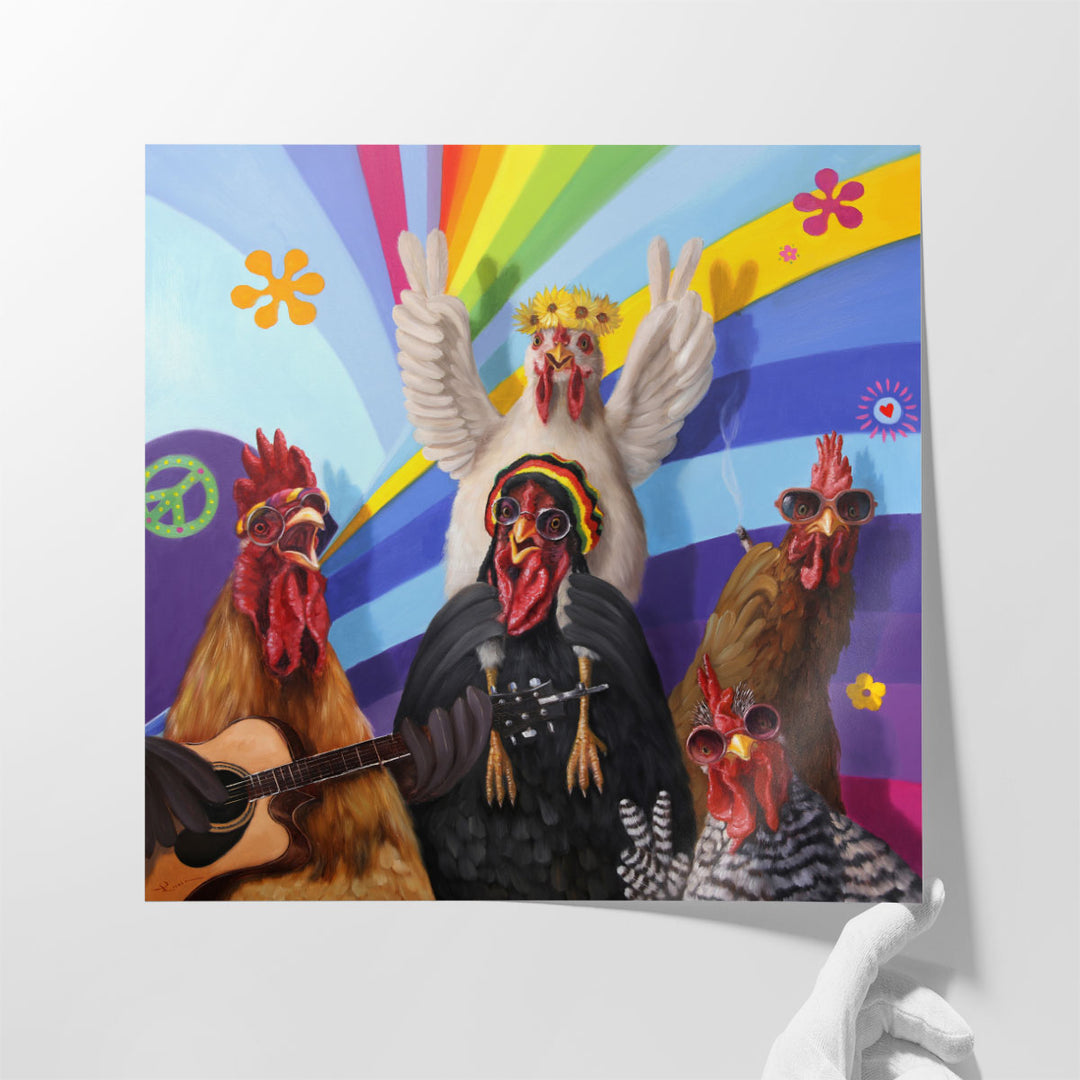 Free Range - Canvas Print Wall Art