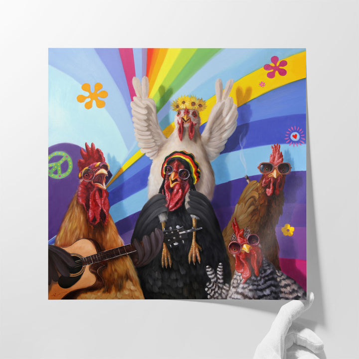 Free Range - Canvas Print Wall Art