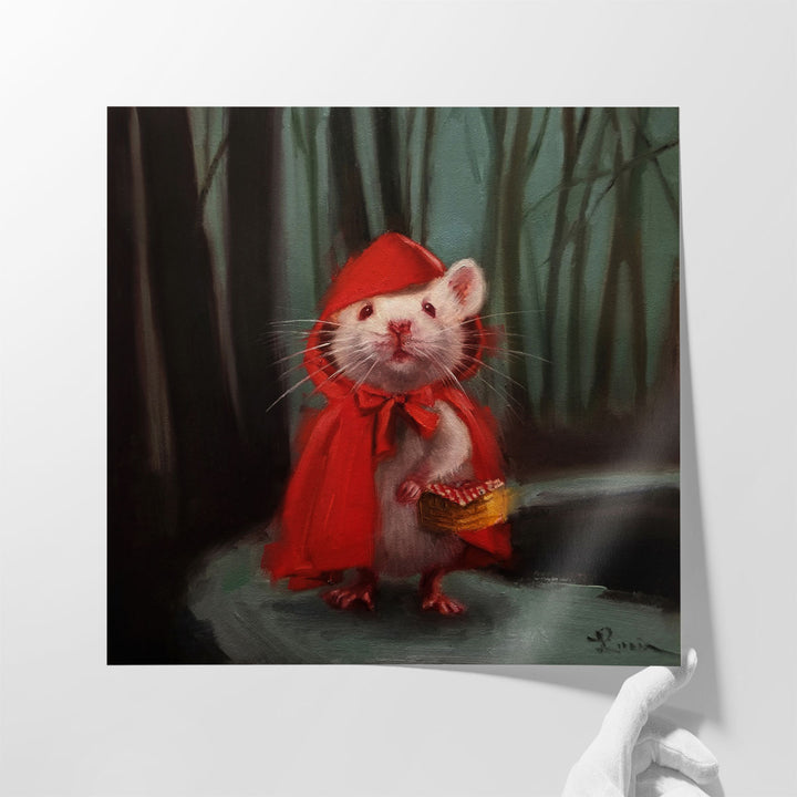 Little Red - Canvas Print Wall Art