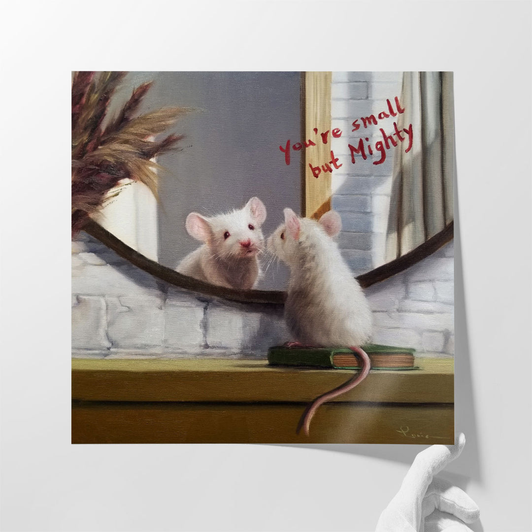 Mighty Mouse - Canvas Print Wall Art