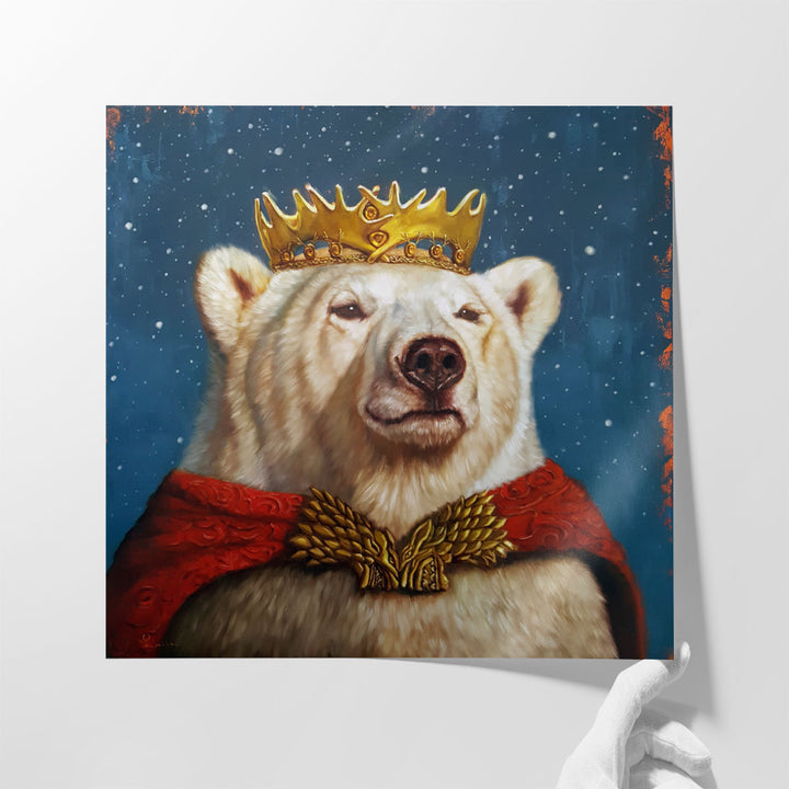 Snow King - Canvas Print Wall Art