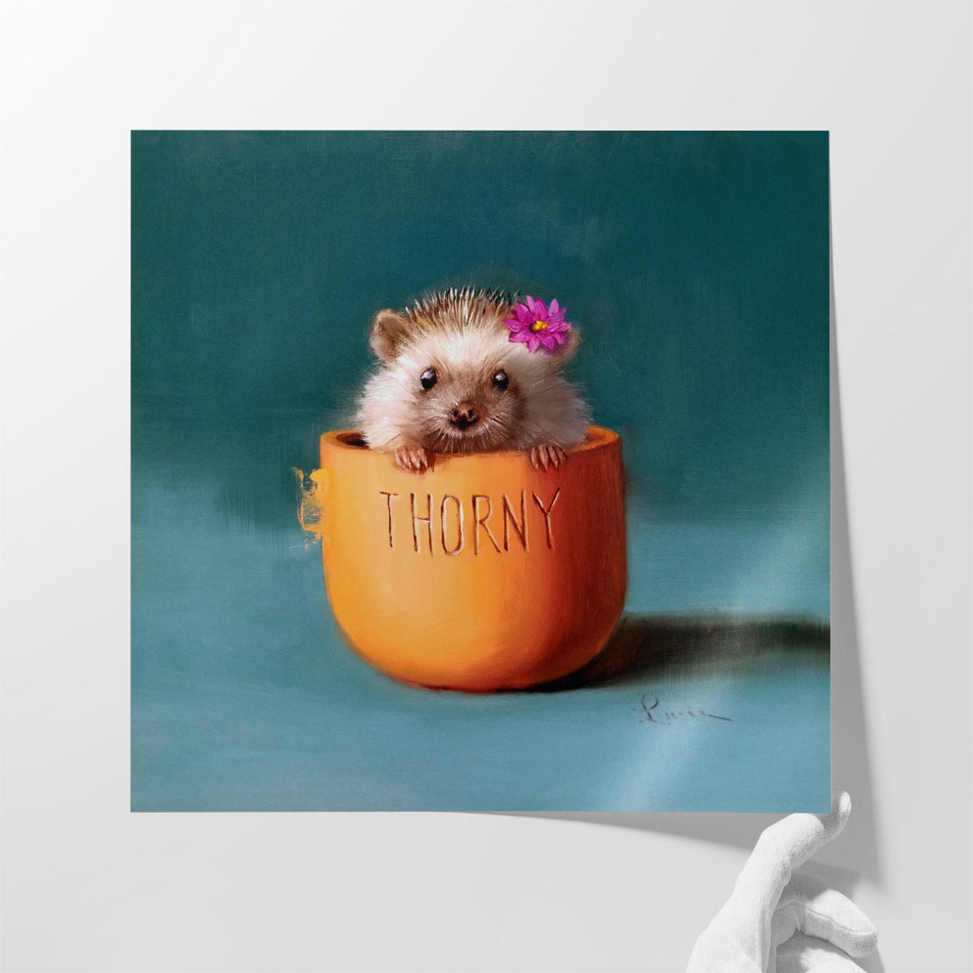 Cactus Flower - Canvas Print Wall Art
