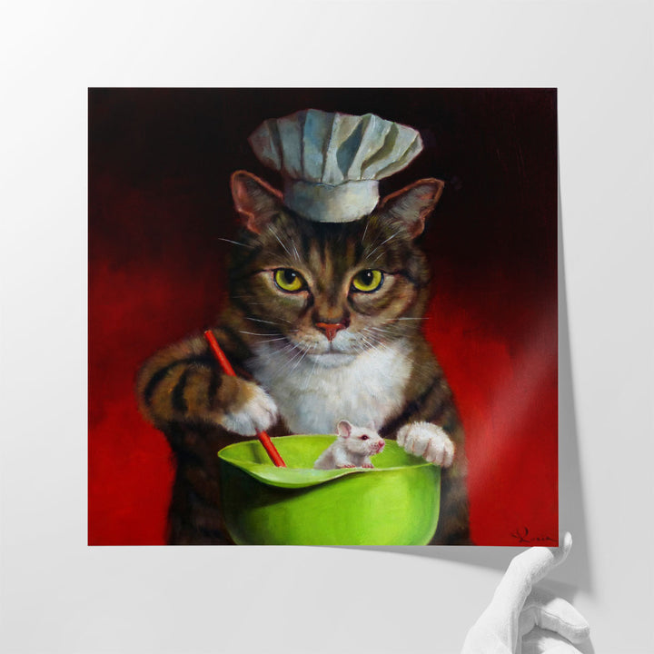 Guest For Dinner - Canvas Print Wall Art