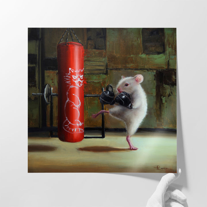 Gym Rat - Canvas Print Wall Art