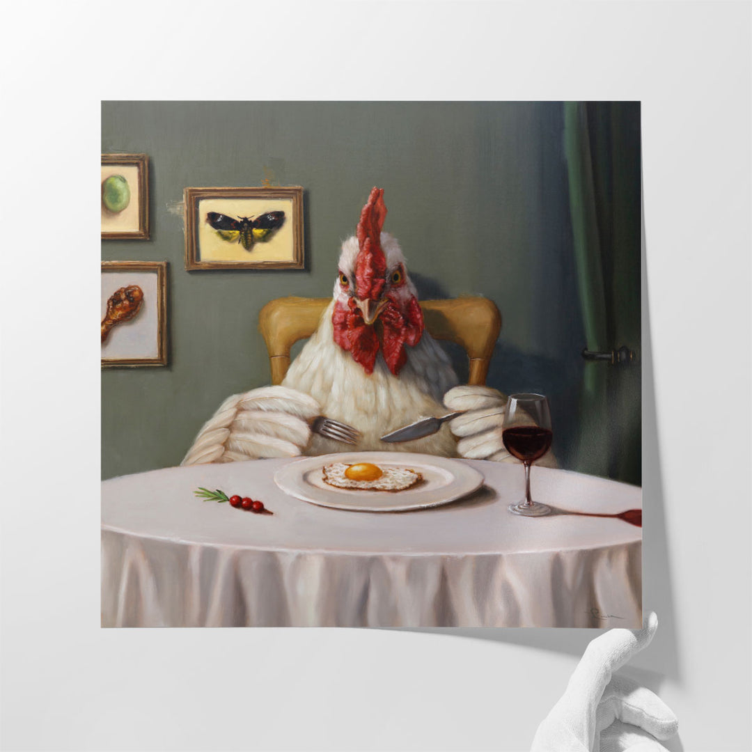 Hennibal Lecter - Canvas Print Wall Art